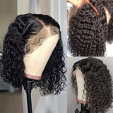 Beautiplex Short Brazilian Deep Wave lace front