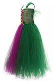 Hocus Pocus Girls Costume Sanderson Sisters Cosplay Tulle Dress Witch Costume Halloween Beautiplex