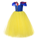 Snow White Costume Girl Princess Costume Disney Cosplay Halloween Tulle Dress Disneyland Vacation Dress Tea Party Birthday Dress Beautiplex