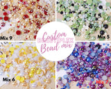 Flatback Beads Diy Crystals Flat Back Pearl Custom Bead Work Nail Beads Nail Art Crystals DIY Beads Phone Case Scarp Booking Jewelry Making