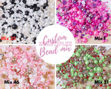 Flatback Beads Diy Crystals Flat Back Pearl Custom Bead Work Nail Beads Nail Art Crystals DIY Beads Phone Case Scarp Booking Jewelry Making