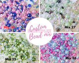 Flatback Beads Diy Crystals Flat Back Pearl Custom Bead Work Nail Beads Nail Art Crystals DIY Beads Phone Case Scarp Booking Jewelry Making