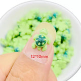 Miniature Turtle Cabochons Flat back Nail Charm DIY Phone Case Epoxy Project