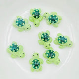 Miniature Turtle Cabochons Flat back Nail Charm DIY Phone Case Epoxy Project