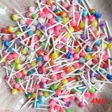 Mini Sucker Cabochons Flat back Nail Charm DIY Phone Case Epoxy Project