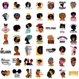 Black Girl Stickers Journal Decals Mug Stickers Gift Idea Planner Stickers