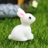 Tiny Bunny Cabochons Flat back Nail Charm DIY Phone Case Epoxy Project