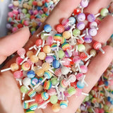 Mini Sucker Cabochons Flat back Nail Charm DIY Phone Case Epoxy Project