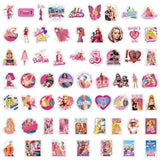 Barbie Movie Inspired Decals Pink Stickers Bachelorette Party Goodie Bag Planner Stickers