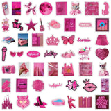 Pink Stickers School prize Tablet Decal Scrapbooking Stocking Stuffer Party Supplies