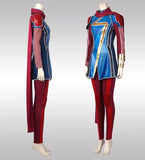 Ms. Marvel Costume Teen Adult Superhero Cosplay Disney Marvel Costume TV Character Captain Marvel Teen Super Hero Complete Costume Plus Size