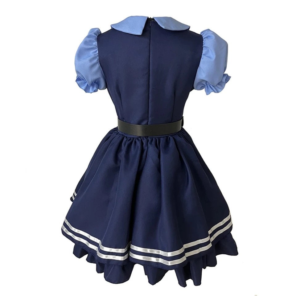 Judy Hopps Costume Adult Zootopia Cosplay Bunny Cop Movie Costume Woma ...