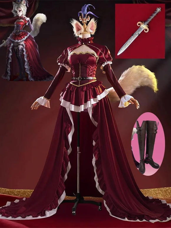 Identity V Bloody Queen-Archduchess Costume Gamer Cosplay Identity V Complete Costume Plus Size Halloween Mary IDV