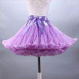 Mini Petticoat Adult Puffy Tulle Pettiskirt  Underskirt Vintange Lolita Halloween Costume Accessories Wedding Prom